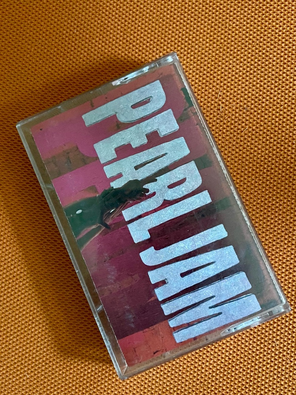 Pearl Jam Ten 1991 Cassette Tape, Epic Records, Grunge 90s Seattle Collectible